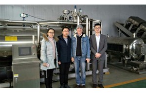 南非客戶來我廠考察全自動噴淋殺菌釜達成合作意向！